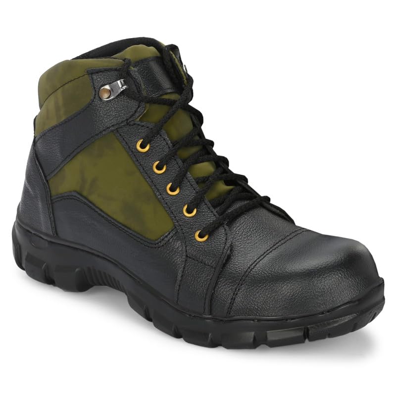 DIMMO Black Genuine Leather Steel Toe Safety Shoe (NW3316) (B0CN77NRH8) Amazon Price History, Amazon Price Tracker