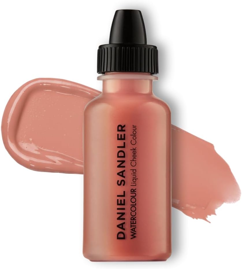 Daniel Sandler Watercolour Liquid Blush for Cheeks, Lips & Eyes Lightweight Formula - Gentle