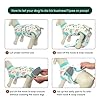 Kuoser Recovery Suit for Dogs Cats After Surgery, Professional Pet Recovery Shirt Dog Abdominal Wounds Bandages, Substitute E-Collar & Cone,Prevent Licking Dog Onesies Pet Surgery Recovery Suit #3