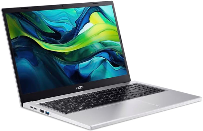 acer Aspire Go 15 AG15-42P, Ordenador Portátil 15.6″ Full HD (AMD Ryzen 7 5825U, 32 GB RAM, 512 GB SSD, AMD Radeon Graphics, Windows 11 Home), Color Plata, Teclado QWERTY Español 7