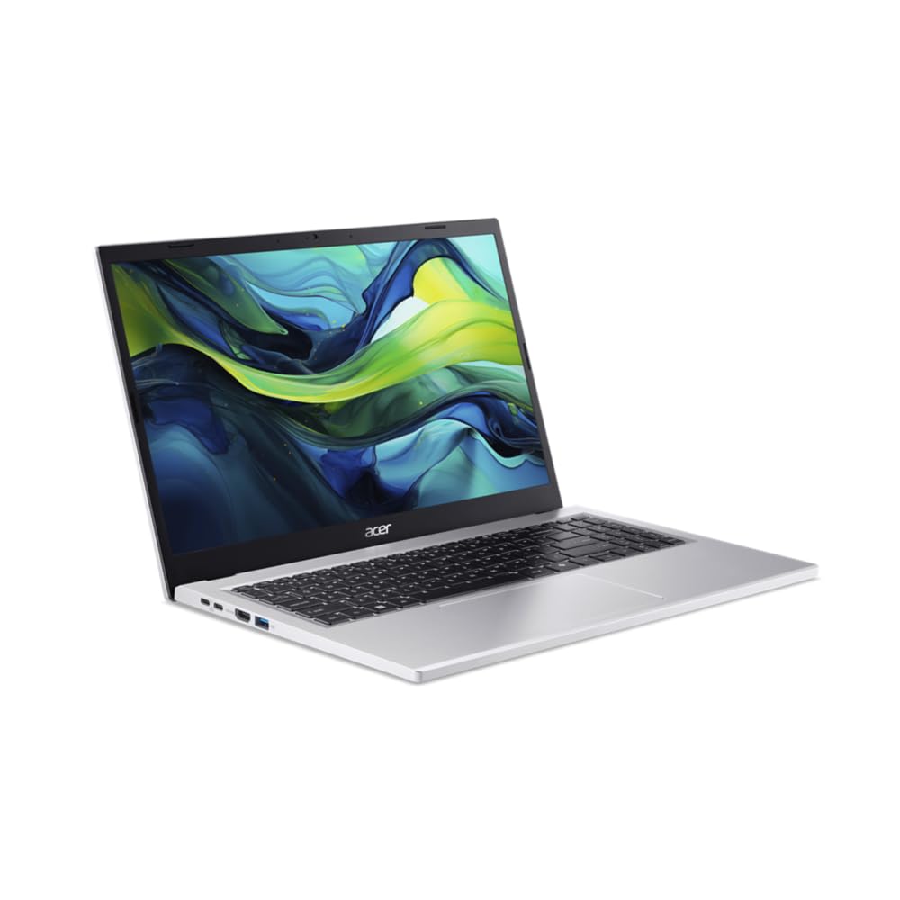 acer Aspire Go 15 AG15-42P, Ordenador Portátil 15.6" Full HD (AMD Ryzen 7 5825U, 32 GB RAM, 512 GB SSD, AMD Radeon Graphics, Windows 11 Home), Color Plata, Teclado QWERTY Español