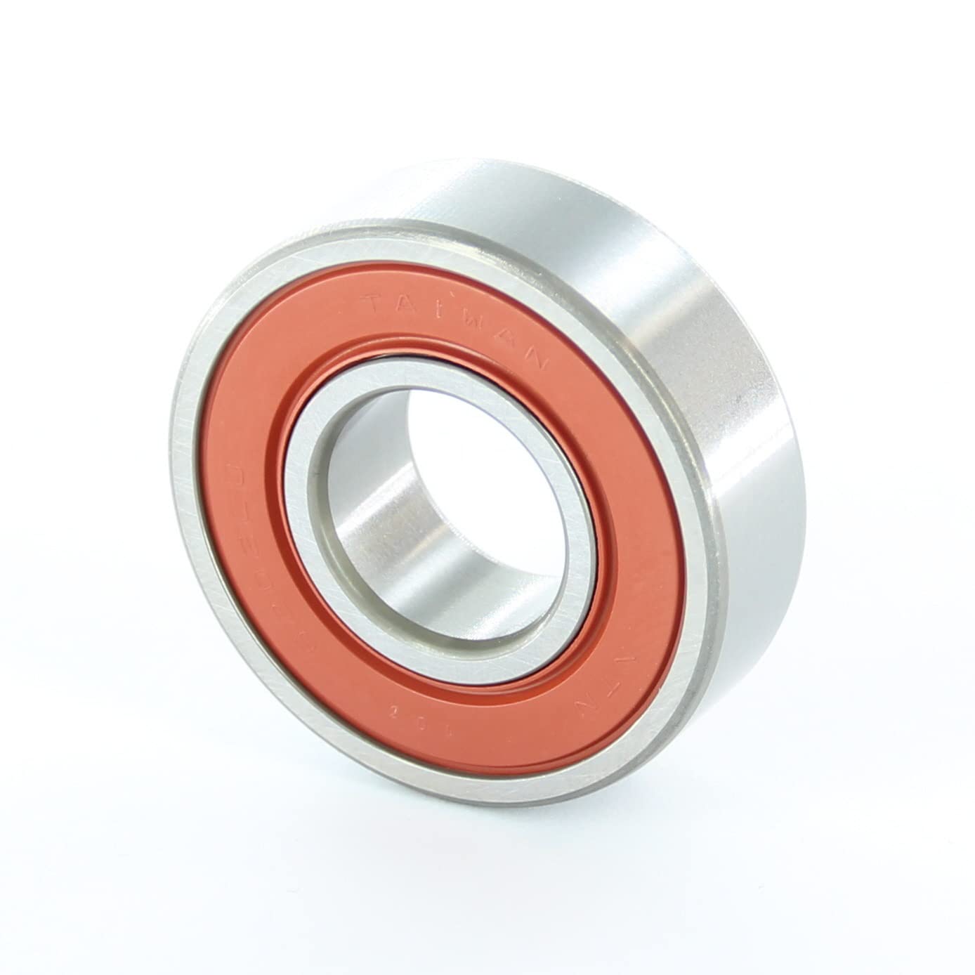 NTN Bearing 6202LLUC3 Single Row Deep Groove Radial Ball Bearing, Contact, C3 Clearance, Steel Cage, 15 mm Bore ID, 35 mm OD, 11 mm Width, Double Sealed