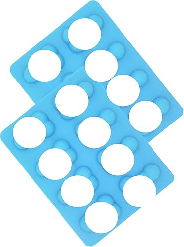 Miniatura 1 de Moluds de bandeja para cubitos de hielo, 2 unidades, silicona para hornear, pastel, chocolate, herramientas para una sola fiesta, cumpleaños,