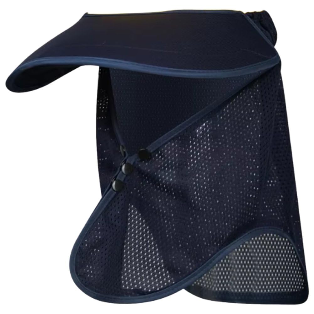 Fituenly Hard Hat Sun Shade, Mesh Neck Shield Sun Visor for Outdoor Construction Hardhats, Safety Helmet Accessory