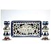 11x20 Centimeter Armenian Shabbat Candlesticks with Tray