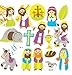 Baker Ross Pegatinas de espuma de Semana Santa, perfectas para manualidades y decoraciones infantiles creativas (pack de 120)