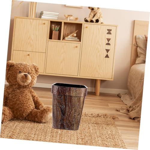 Caneca de basura cuadrada de plástico 5.5 galones miniatura 6