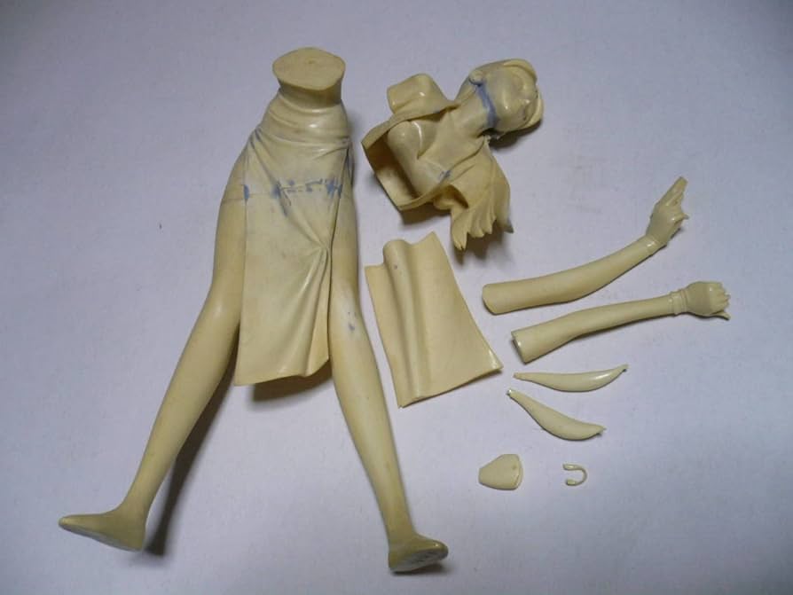 ★組立済み　ガレージキット　1/6 銀鈴　チャイナドレス 絶版　海洋堂 ☆組立済み ガレージキット 1/6 銀鈴 チャイナドレス 絶版 海洋堂