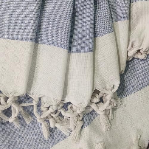 Image of Khadi Handloom Handmade 210TC Single Bed Sheet Cotton 7.5X5 feet Superfine Premium Cotton bedsheet Single Bed Single Pack