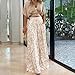 Summer 2 Piece Sets for Women Fashion Casual Short Sleeve V Neck Tops Matching Print Wide Leg Pants Set Business Suit