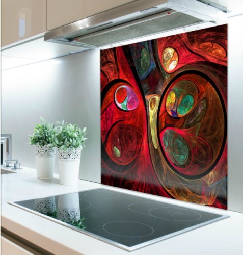 UrboArt Digital Print Glass Splashback Heat ResistantToughened 87366841 (100cm x 75cm)