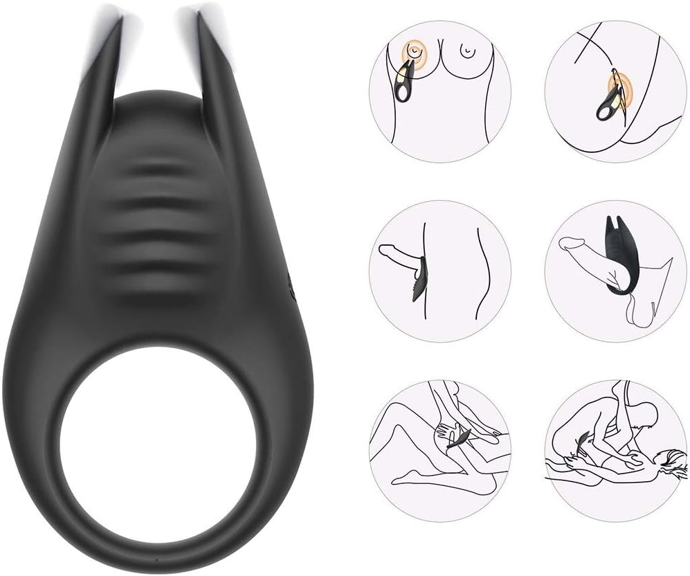 Anillo vibrador, vibrador masculino, dispositivo para la ...