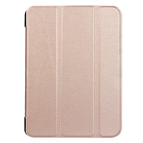INSOLKIDON Compatibile con Huawei Mediapad M3 LITE 10 INCH Tablet Custodia protettiva in pelle Cover con Funzione di Supporto, Auto Svegliati/Sonno,Cover Protezione in PU Pelle (Gold)