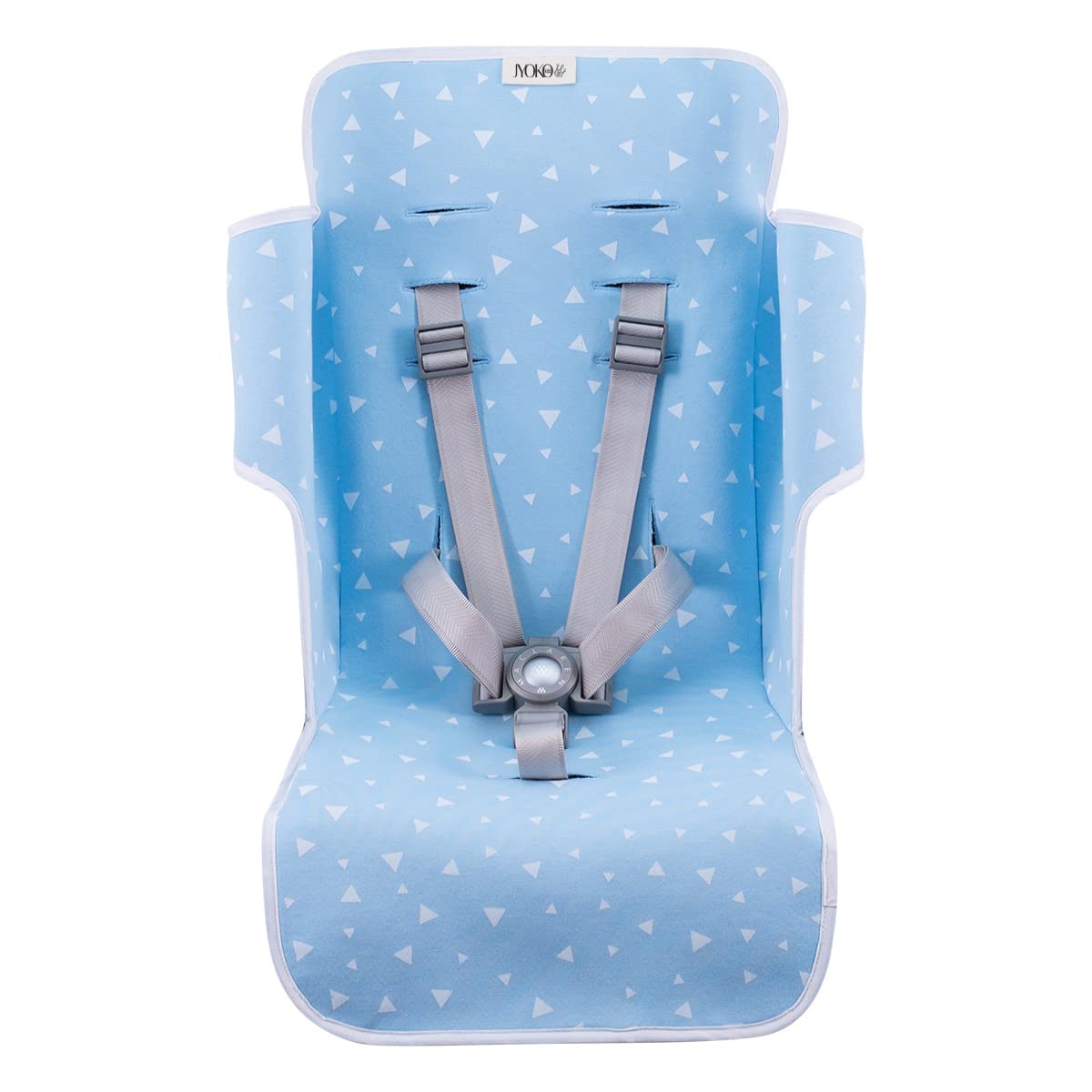 JYOKO KIDS Colchoneta para silla de paseo Compatible con Maclaren Quest, Techno, Triumph, XT, 100% Algodón (Picnic Vichy) — view 9