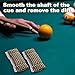 Sorcristy 2-Pack Billiard Cue Slicker, Professional Shaft Cleaner Snooker Cleaning Cloth Pool Stick Cue Slicker for Billiards Accessories
