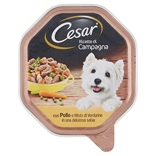 Cesar Pollo y verduras mixtas - 12 piezas de 150 g [1800 g]