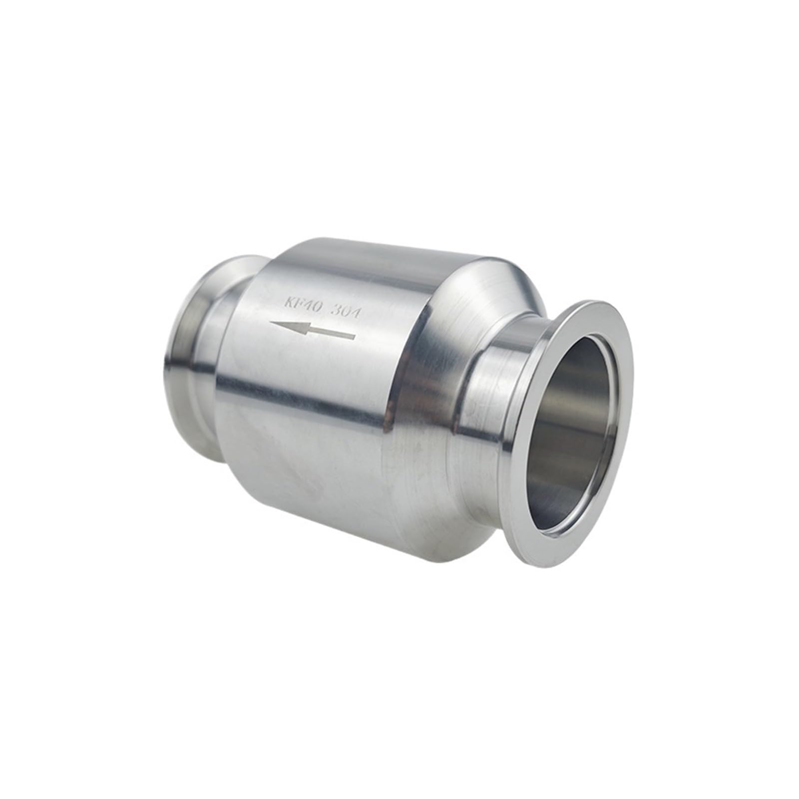 PKNVKZIDK KF16 Vacuum Check Valve 304 Stainless Steel In-line Non-return One Way for Vacuum Pump KF Check Valve