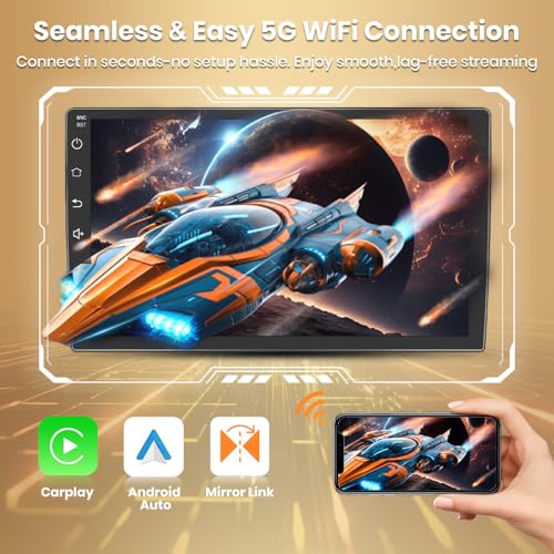 Image of Junsun 5G WiFi Car Radio for Dodge Ram 1500 2500 3500 2013-2019 CarPlay