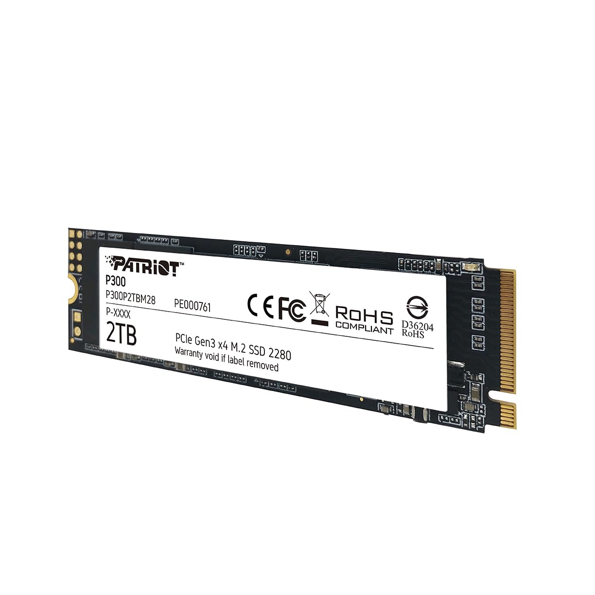 Amazon | Patriot Memory P300 2TB M.2 SSD 2280 NVMe PCIe Gen 3x4
