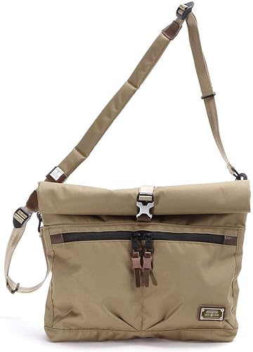 アッソブ　ショルダーバッグ CORDURA DOBBY 305D CORDURA DOBBY 305D ROUND ZIP BACK PACKコーデュラドビー305D