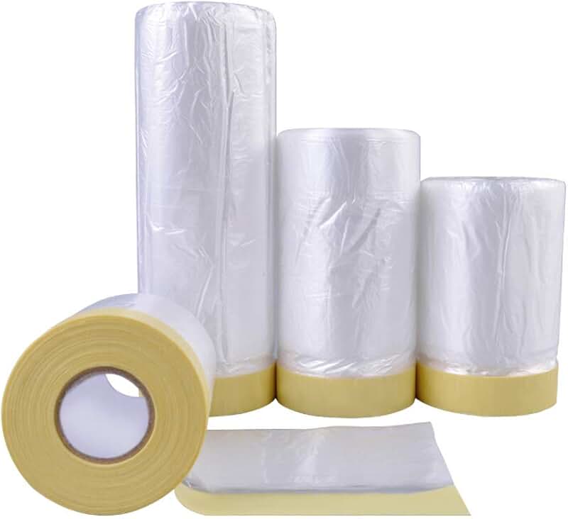masking paper with adhesive