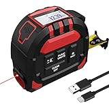 medidor laser bosch glm 30 Cinta métrica láser multifuncional 2 en 1: la cinta métrica digital con herramienta láser combina una medición láser de 131 pies y una cinta métrica de 16 pies para satisfacer tus necesidades de diferentes medidas. Pulsa el botón "FUNCUNITS" 2S de esta cinta métrica láser para cambiar las unidades entre in/ ft/in /m libremente.