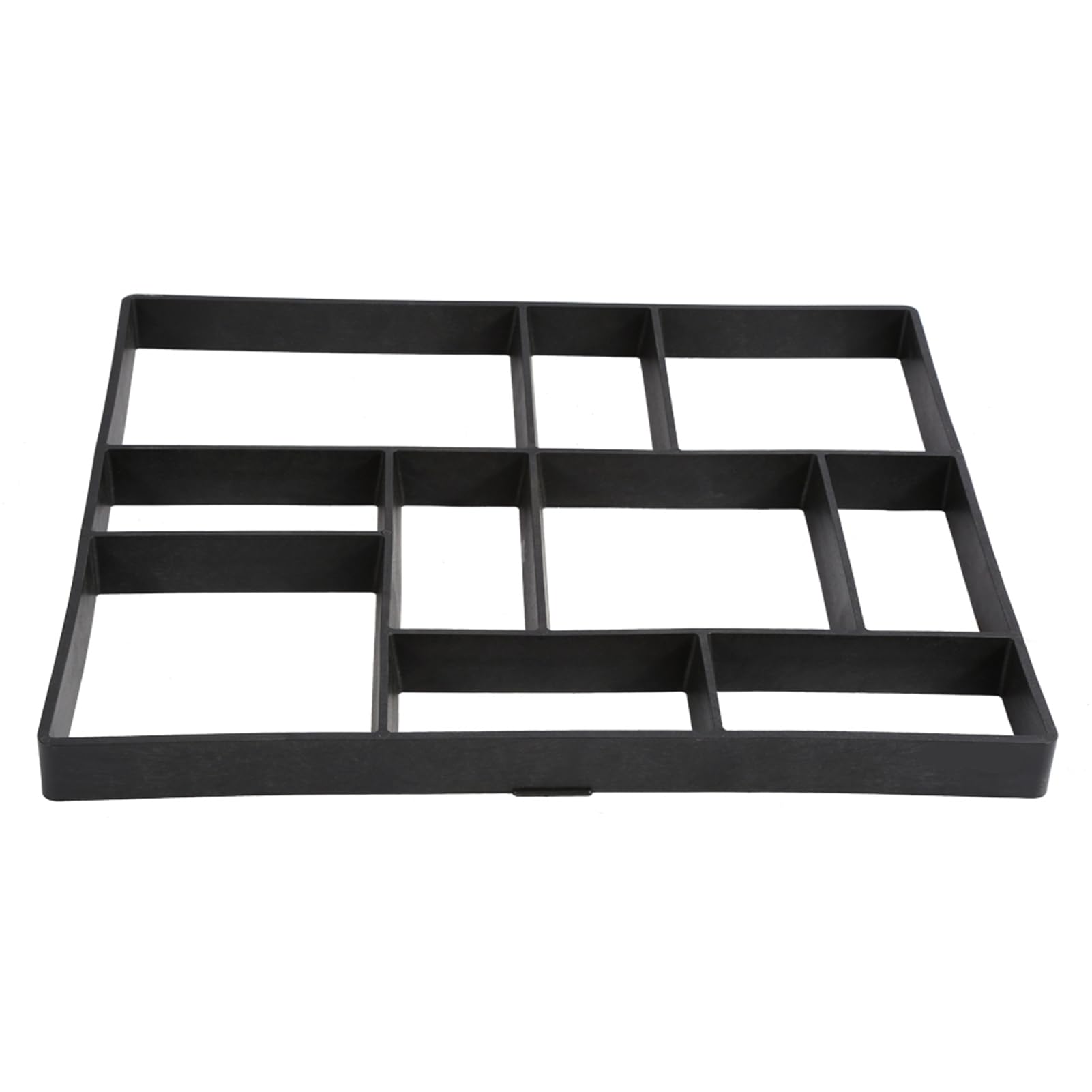 Gototop Pflaster-Gussformen, Pflasterform aus Kunststoff, Form Stein, asymmetrisch, Schablonen für Weg- und Terrassenfliesen, Garten, Terrasse 60X50X5cm