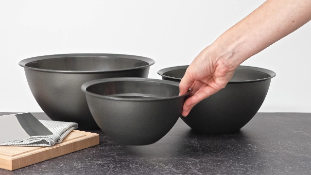Set De Bols En Acier Inoxydable Worparsen Avec Couvercle – Antirouille, Fond Antidérapant, Facile à Nettoyer, Idéal Cuisine Et Rangement