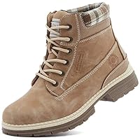 ANJOUFEMME Frauen Wandern Schnee Winterstiefel - Damen Trekking Walking Stiefel Wasserdicht Camping Outdoor Schuhe