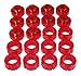 Prothane 7-117 Red Body and Cab Mount Bushing Kit - 20 Piece