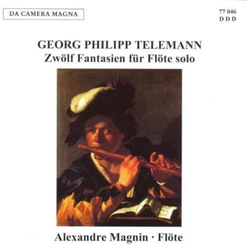 Georg Philipp Telemann: 12 Fantasias for Solo Flute