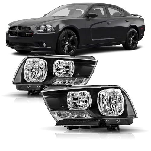 2011–2014 Dodge Charger Black Housing Headlight Review