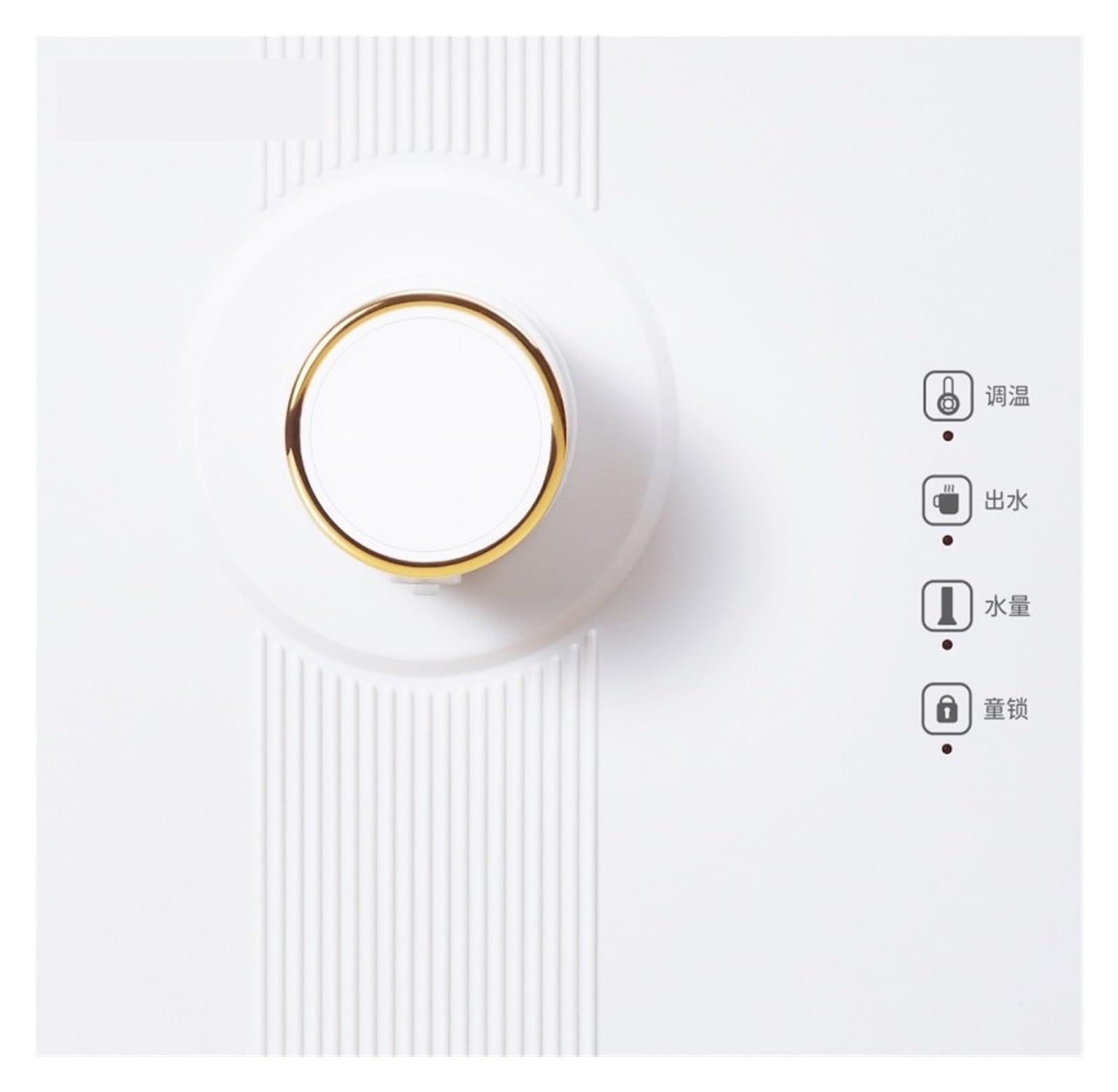 Dispenser istantaneo di Acqua Calda Erogatore di Acqua Calda E Fredda A Parete con Filtro Premium