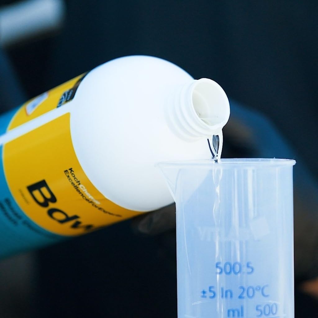 wortek Koch Chemie Boat Descaling Wash 5 l Bdw wraz z rękawicą myjącą do czyszczenia kadłubów okrętowych GFK środek czyszczący żelcoat szampon do łodzi