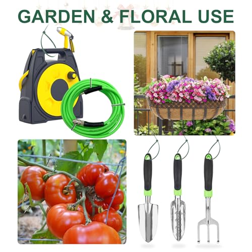 Cintas de sujeción verdes para cables, 6 pulgadas, paquete de 1000 unidades, resistentes a los rayos UV, tensión de rotura de 25 libras, para jardinería, luces navideñas y organización de cables, marca Yakobela miniatura 5