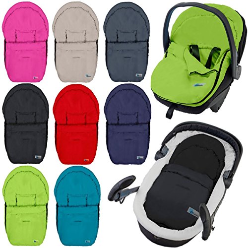 Fußsack/Sommerfußsack für Babyschale Kinderwagenschale Kinderwagen (TÜRKIS)