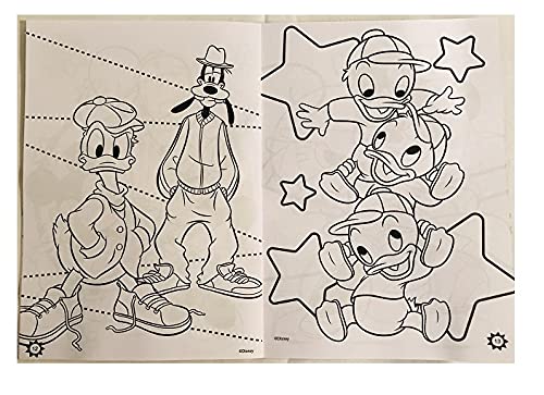 12 Sets Of Disney Mickey Mouse & Friends Coloring Books And Crayon Set Children Party Favors Bag Filler #TOP6