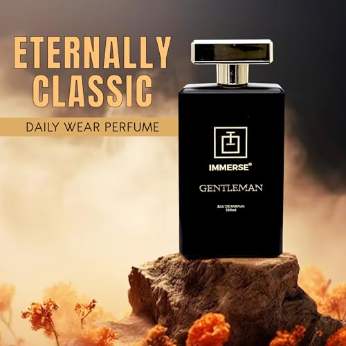 Image of Immerse Eau De Parfum (100ml) Gentleman Premium Long Lasting for Men & Women