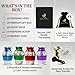 Mini Urns for Human Ashes - Set of 4 Keepsake Urns for Men & Women - Elegant Memorial Small Urns for Ashes Adult (Multicolor, Set of 4)