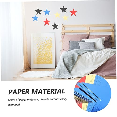 Estrellas decorativas dobles bicolor de alta densidad visual para adornos de bodas 7