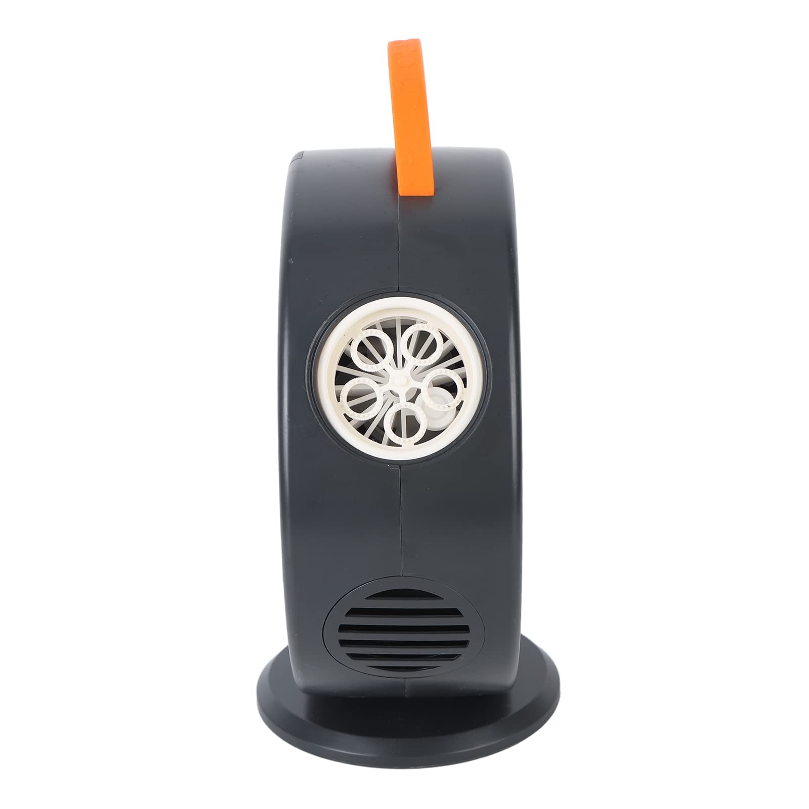Sxhlseller Automatische Rotierende Seifenblasenmaschine, über USB Wiederaufladbares Seifenblasengebläse für mit 360-Grad-Drehung und Leistungsstarkem Motor für Partys und Spielen Im Freien (Black)