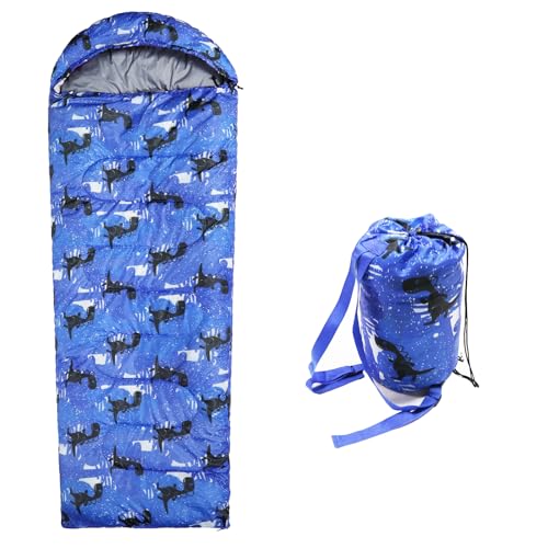 tuphen Kids Sleeping Bags saco de dormir para crianças, unissexo, azul-adolescente