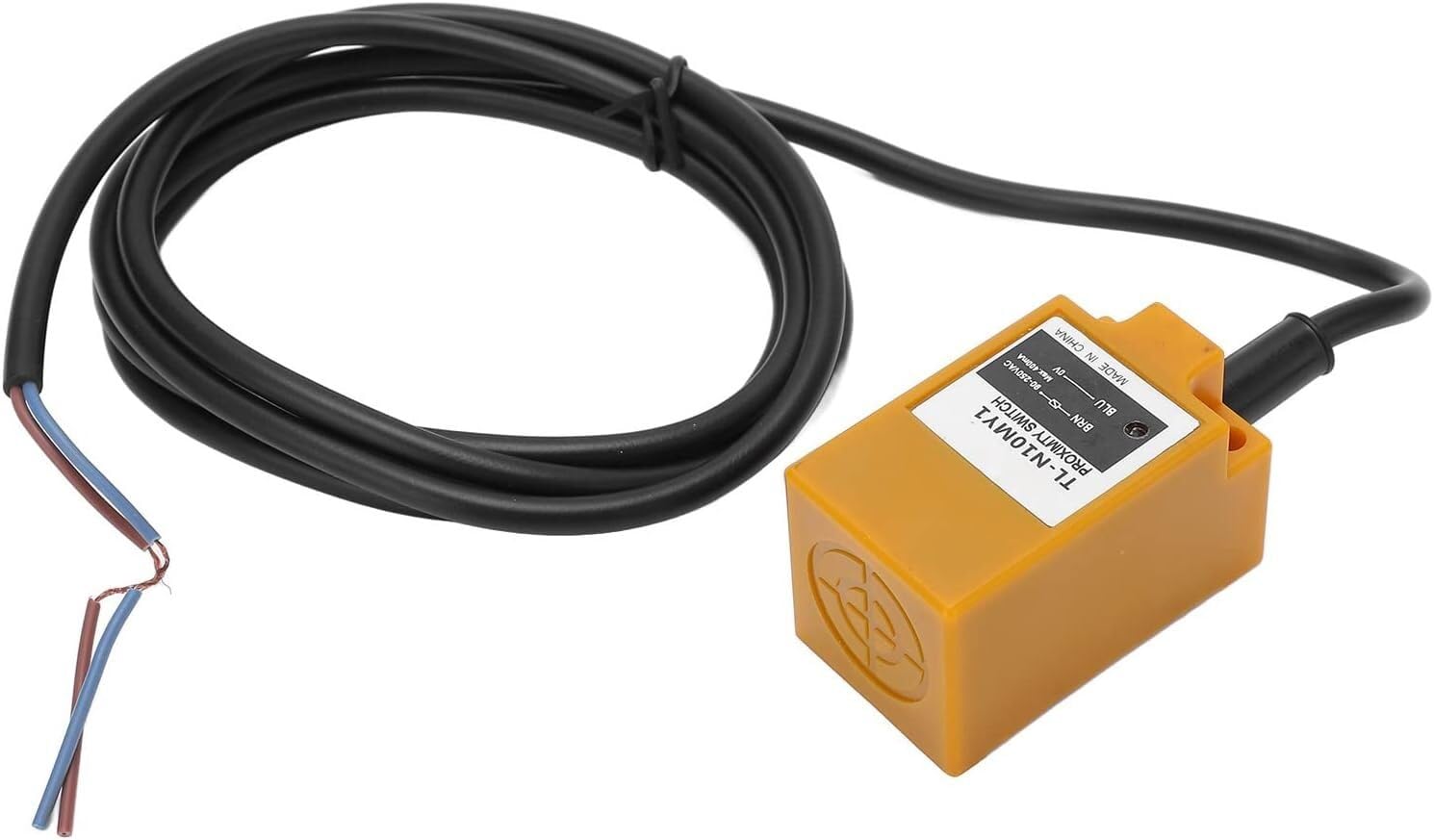 Tool Compatible with Proximity Inductive Proximity Sensor AC90 to 250V 2 Wire NPN NO Sensitive Automatic Metal Approach Sensor Inductive Motion