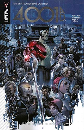 4001 A.D. TPB #1 VF/NM ; Valiant comic book 4001 A.D. TPB #1 VF/NM ; Valiant comic book
