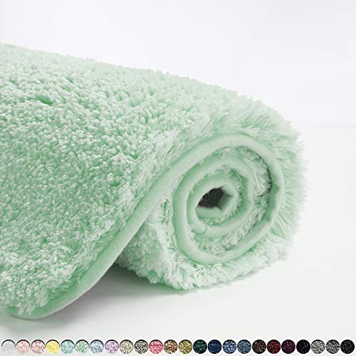 Suchtale bathroom rug non slip bath mat for bathroom (16 x 24, pa…