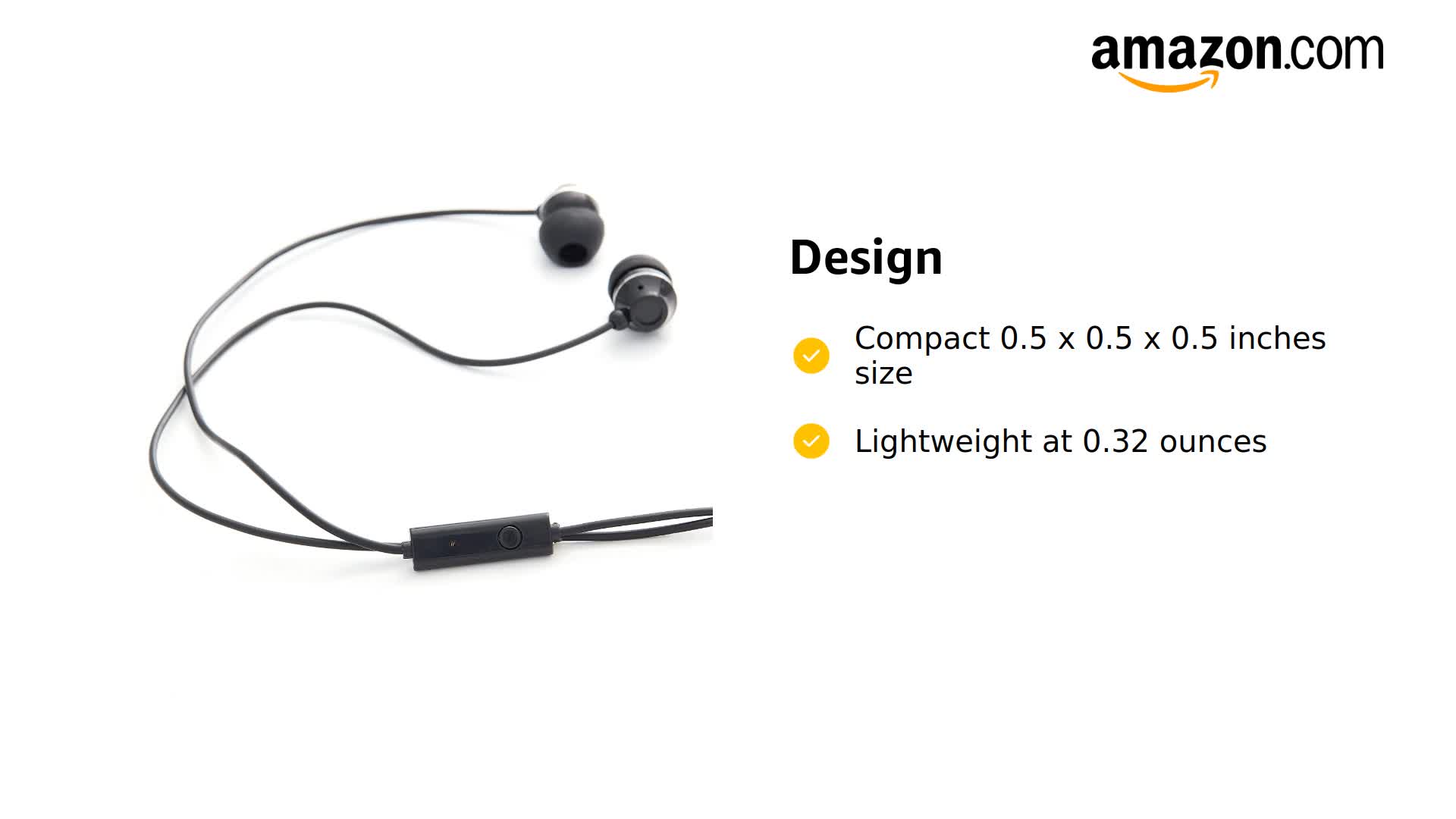 Amazon.com: Verbatim Stereo Earphones with Microphone, 99774