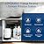 CONGKAILU Undersink Reverse Osmosis Water Filter System, 9-Stages Filtration Under Sink Ro Water Filtration System, 2000 Gallons Ro Water Filter System with Faucet, Fast 4.5s Fill Rate