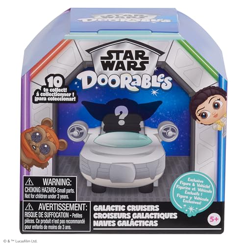 Star Wars Doorables Galactic Cruisers Sammelfiguren und Fahrzeuge offiziell Lizenziertes Star Wars Spielzeug ab 5 Jahren von Just Play