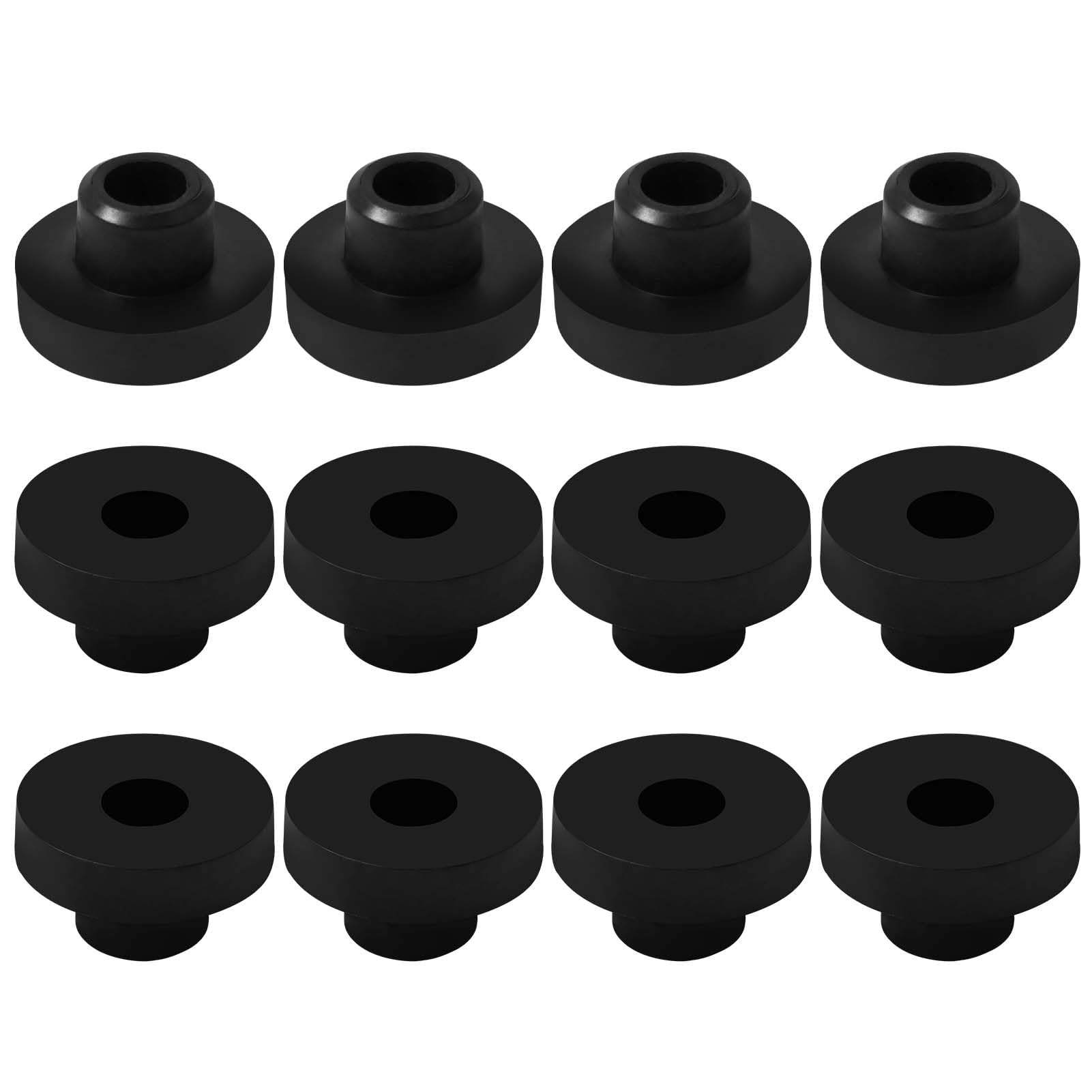 SPEEDWOX 12pcs Fuel Tank Bushing Grommet Rubber Fuel Tank Grommet Bushing Replacement Parts Rubber Fuel Grommet Gas Grommet Bushings Tractor Lawn Mower Generator Tank Parts Generator Accessories