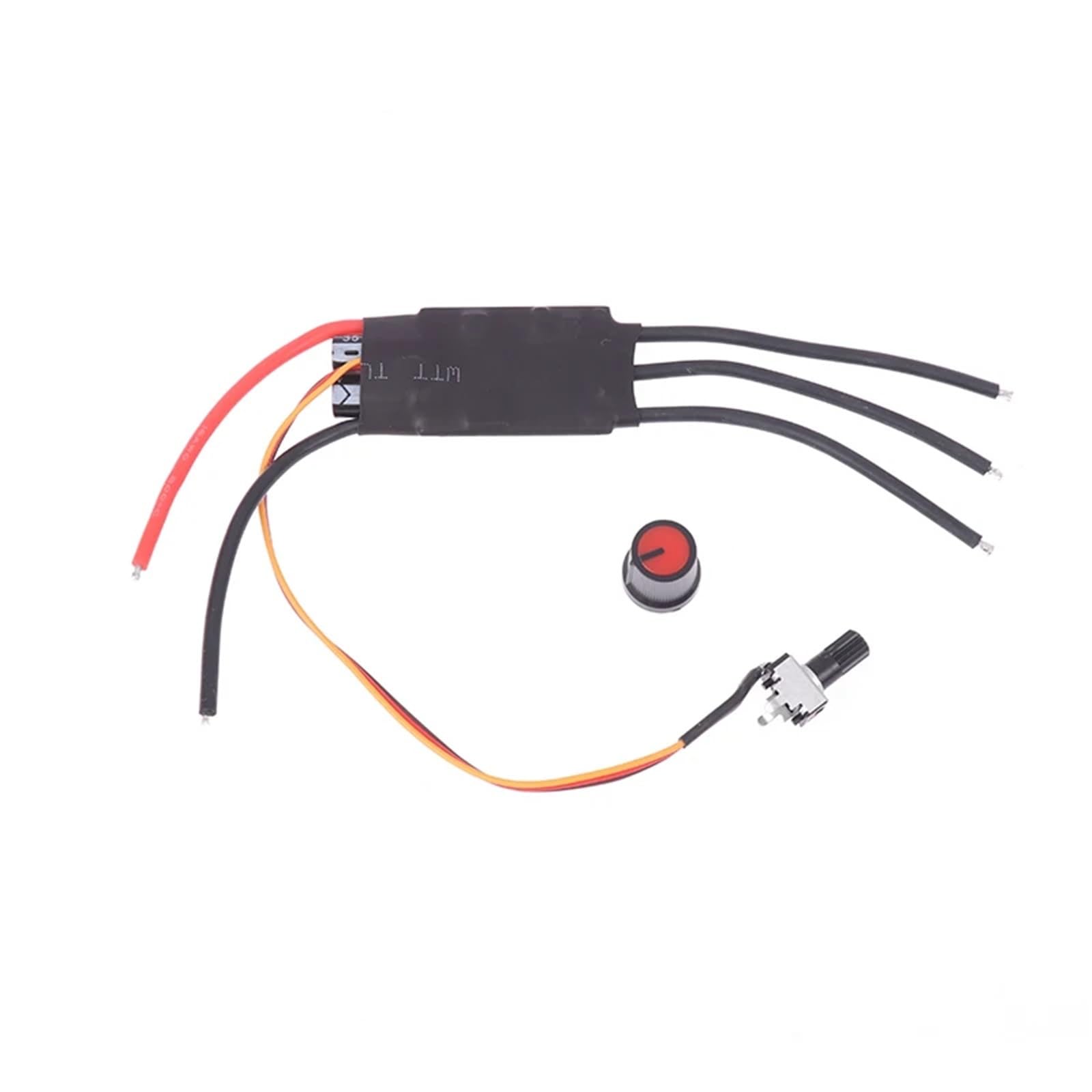1 sztuka bezszczotkowy sterownik silnika DC 6,5V-27V BLDC, 3-fazowy, bez hali, panel napędowy silnika prądu stałego, regulator prędkości z potencjometrem